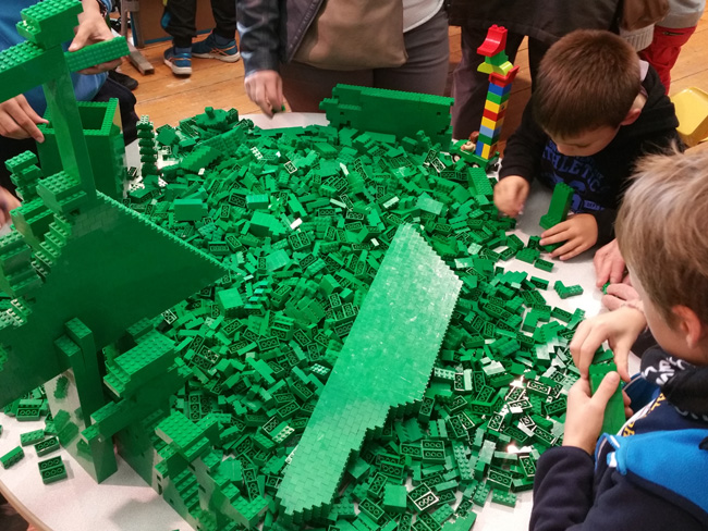atelier LEGO Créations et constructions LEGO au château d'Ancy le Franc Festibriques