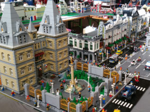 Créations et constructions LEGO au château d'Ancy le Franc Festibriques