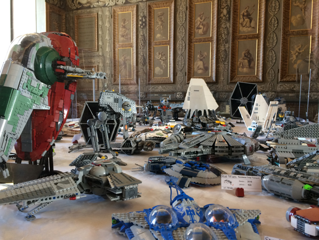star wars Exposition 100% LEGO 2018 au Château d'Ancy le Franc