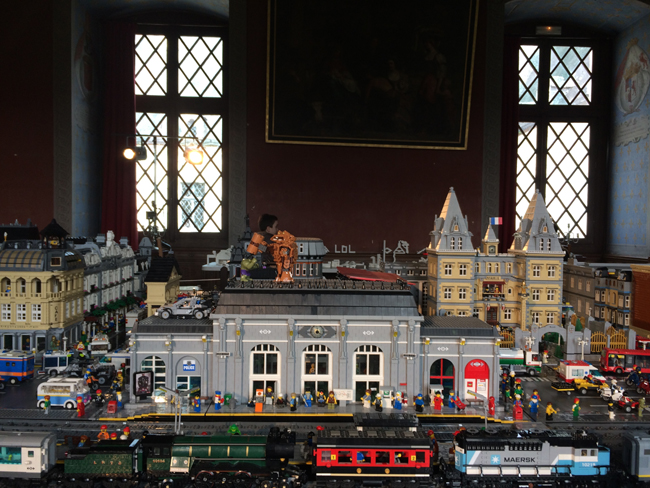 Exposition 100% LEGO 2018 au Château d'Ancy le Franc