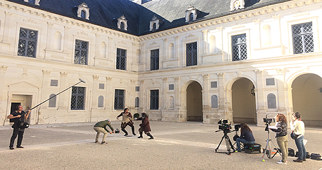 tournage au chateau d'ancy le franc bourgogne