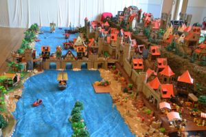 exposition playmobil pour la toussaint au chateau d'ancy le franc bourgogne vacances sortie pour les enfants en famille