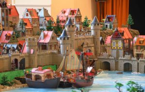 exposition playmobil pour la toussaint au chateau d'ancy le franc bourgogne vacances sortie pour les enfants en famille