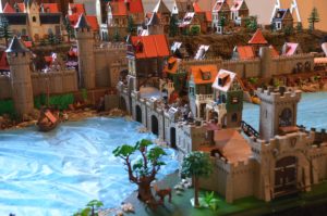 exposition playmobil pour la toussaint au chateau d'ancy le franc bourgogne vacances sortie pour les enfants en famille