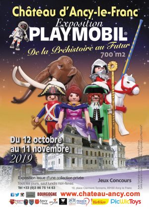 exposition playmobil chateau d'ancy le franc bourgogne