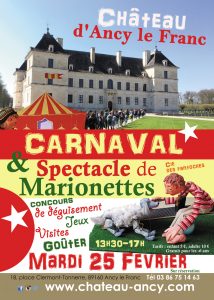 carnaval au chateau spectacle de marionettes